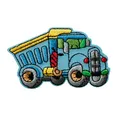Produktbild: Bügelbild Applikation Aufnäher Patch bunter LKW Truck 5,5 x 3,5 cm