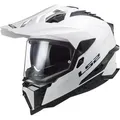 Produktbild: LS2 MX701 Explorer Solid Motocross Helm, weiss, Größe XL für Männer