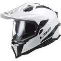 Produktbild: LS2 Motocrosshelm MX701 Explorer Solid Motocross Helm weiß XL (61/62)