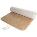 Produktbild: Bausinger Yogamatte Yogamatte Schurwolle Bausinger Kontrast braun 100 cm x 200 cm