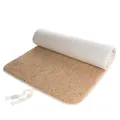 Produktbild: Yogamatte Kontrast, 20mm Florhöhe, braun (100 x 200 cm)