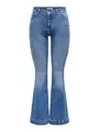 Produktbild: ONLY Female Schlaghosen-Jeans ONLBLUSH Mittlere Taille Retro-Fit, ausgestellt Jeans