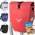 Produktbild: Valkental® Fahrradtasche für Gepäckträger, wasserdichte Gepäckträgertasche - ValkBasic 20L rot