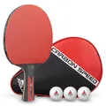 Produktbild: Carbon Tischtennisschläger ITTF zugelassener Profi Tischtennis-Schläger für F...