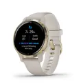 Produktbild: GARMIN Venu 2S Smartwatch Polymer Silikon, 110-175 mm, Beige