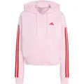Produktbild: adidas 3S Kapuzenjacke Damen in clpink-purrub, Größe M FS 2026
