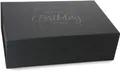 Produktbild: ideas in Boxes Geschenkbox Happy Birthday Geschenkkarton, Premium Magnetbox, Geschenkverpackung für Geburtstag mit Schriftzug