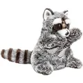 Produktbild: Uni-Toys - Handpuppe Waschbär - 26 cm (Höhe) - Plüsch-Puppe - Plüschtier, Kuscheltier