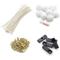 Produktbild: Feuerzeug Zubehör Set Feuersteine Docht Watte Gummi Reparaturpaket
