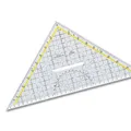 Produktbild: Zeichendreieck 32,5 cm, Aristo 1648/2 aus Acrylglas, mit festem Griff