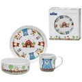 Produktbild: Van Well Kindergeschirr Set 3-teilig Fuchs und Freunde