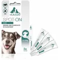 Produktbild: HUKASIN Spot-on Zecken- u.Flohschutz Amp.f.Hunde 3X1.3 ml