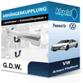 Produktbild: Für VW Arteon Fließheck 03.2017-jetzt G.D.W. Anhängerkupplung abnehmbar neu