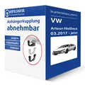 Produktbild: G.D.W. Anhängerkupplung abnehmbar für VW Arteon Fließheck Typ 3H7 / 3H8 AHK