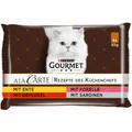 Produktbild: A la Carte Katzenfutter nass, Sorten-Mix, 12er Pack 12 x 4 Beutel à 85g