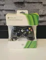 Produktbild: Original Microsoft Xbox 360 Wireless Controller - Schwarz | inkl OVP Anleitung