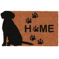 Produktbild: Türmatte Bodenmatte 74x45cm Hund Kokosmatte Fußabtreter Fußmatte rutschfest