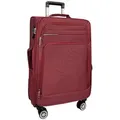Produktbild: MTB Koffer Stoffkoffer 4-Rollen Trolley Koffer Reisekoffer Tasche Reisetasche rot