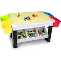 Produktbild: Eddy Toys 300teiliges Set Spielzeug - Spieltisch: 48 x 35 x 31 cm - 291 Klemmbausteine - Aufbewahrung - Kunststoff