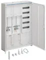 Produktbild: Hager ZB332P25 Komplettschrank universZ, 1100x800x205mm, IP44, SKII, 2ZP/VF-5rh/APZ, 3-Feld