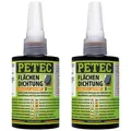 Produktbild: Petec 2x Flächendichtung Mittelfest Orange 75ml