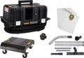 Produktbild: DeWALT Akku-Sauger DCV586MK-XJ FlexVolt M-Klasse BL, Fernbedienung, Saugschlauch, 5 Fleece-Staubbeutel, Bodenreinigungsset, TSTAK-Cart, Rollbrett