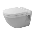 Produktbild: Duravit Wand-WC Tiefspüler Toilette Starck 3 36,5x54cm 4,5 l weiß UWL-Klasse 1