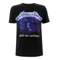 Produktbild: Metallica Men's Ride The Lightning Tracks (Back Print) Slim Fit T-Shirt Black XL