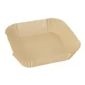 Produktbild: Papstar Backpapiere, eckig, hitzebeständig bis 220°C 89964 , 1 Packung = 100 Stück, Maße: 16 x 16 cm