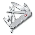 Produktbild: Victorinox Schweizer Taschenmesser, Farmer X Alox, Swiss Army Knife, Multitool, 10 Funktionen, Klinge, Kapselheber, Silber