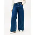 Produktbild: Tommy Hilfiger High-waist-Jeans DNM 70's WIDE LEG HW blau 30
