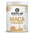Produktbild: Bodylab24 Maca Powder 400g / 100% Maca mit 14g Protein je 100g Pulver/leicht süßlich-karamellartiger und würziger Geschmack/ideal als Zusatz für Smoothies, Shakes, Joghurt, Müsli oder beim Backen