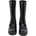 Produktbild: Brandit Boot Uni Plateau Phantom 20 Eyes schwarz Basics Leder EU39 - Schwarz - 39