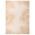 Produktbild: Outdoor-Teppich Flachgewebe 120x170 cm Blattmuster