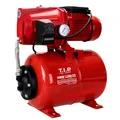Produktbild: T.I.P. HWW 1200/25 Hauswasserwerk, 5.000 l/h Jetpumpe mit Gusseisengehäuse, 1.200 W, 50 m Förderhöhe & 5,0 bar Druck, Druckschaltung, 22L Kessel, selbstansaugend, effizient, leistungsstark & langlebig