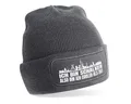 Produktbild: Herzbotschaft Beanie Strickmütze Beanie mit Spruch ICH BIN SCHALKER (Mütze mit Aufdruck, Skimütze) Unisex SoftTouch angenehm weiche und warme Wintermütze Einheitsgröße