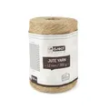 Produktbild: D.RECT 250m Jute-Schnur Natur Braun Jute-Kordel | Packschnur Geschenk-Band Bastelschnur Dekokordel | 1,2mm Dicke | Für: Verpackung, DIY Kunst-Handwerk, Floristik, Dekoration