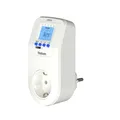 Produktbild: Theben 0200130 Eltimo 020 top3 - Digitale Steckdosenschaltuhr mit Wochenprogramm I Zeitschaltuhr I Timer I optionale App Programmierung via Bluetooth I Wochenschaltuhr
