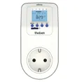 Produktbild: theben Zeitschaltuhr eltimo 020 top3 0200130 Steckdose, App-Bedienung, Direktwahltasten, Wochenprogramm, Dauerschaltung, innen, Ladegeräte/Router/…
