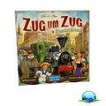 Produktbild: Zug um Zug Deutschland Spiel  Jubiläumsausgabe Days of wonder - Unbespielt
