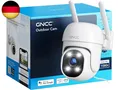 Produktbild: GNCC GK2 WLAN Überwachungskamera Aussen mit KI-Bewegungserkennung, 1080P, 