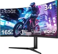 Produktbild: Z-Edge 34 Zoll Ultrawide Curved Gaming Monitor 165Hz (DP) 100Hz (HDMI) 1ms MPRT