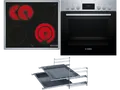 Produktbild: BOSCH HND211RS63 Serie 4/Serie 2, Einbauherdset (Glaskeramikkochfeld, A, 66 l)