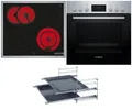 Produktbild: BOSCH HND211RS63 Serie 4/Serie 2, Einbauherdset (Glaskeramikkochfeld, A, 66 l)
