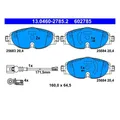 Produktbild: ATE 13.0460-2785.2 Bremsbeläge Bremsklötze Vorne für VW Golf Audi Seat