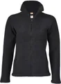 Produktbild: Engel Jacke Merino Wollfleece Damen schwarz melange - Größe 42/44 584470