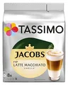 Produktbild: Tassimo Kapseln Jacobs Typ Latte Macchiato Vanilla, 8 Kaffeekapseln für 8 Getränke