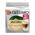 Produktbild: Tassimo Jacobs Latte Macchiato Vanilla 8 Portionen (24,58 EUR/kg)