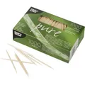 Produktbild: Papstar Zahnstocher 12735 pure, 6,8 cm, aus Holz, 1000 Stück