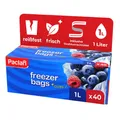 Produktbild: Gefrierbeutel 1Liter 40 Stück 18 X 28 cm